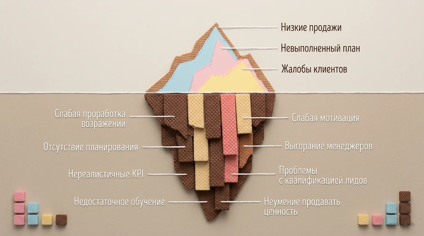 Оправдания менеджеров: видимые проблемы и скрытые причины