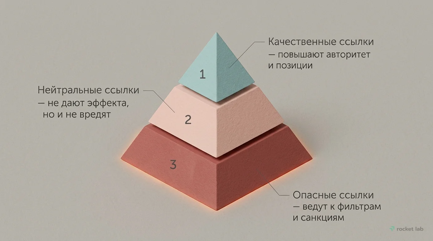Пирамида качества ссылок