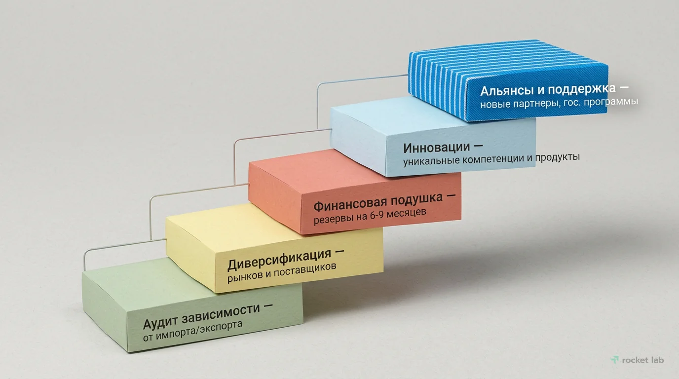 Пошаговая стратегия выживания бизнеса в торговых войнах