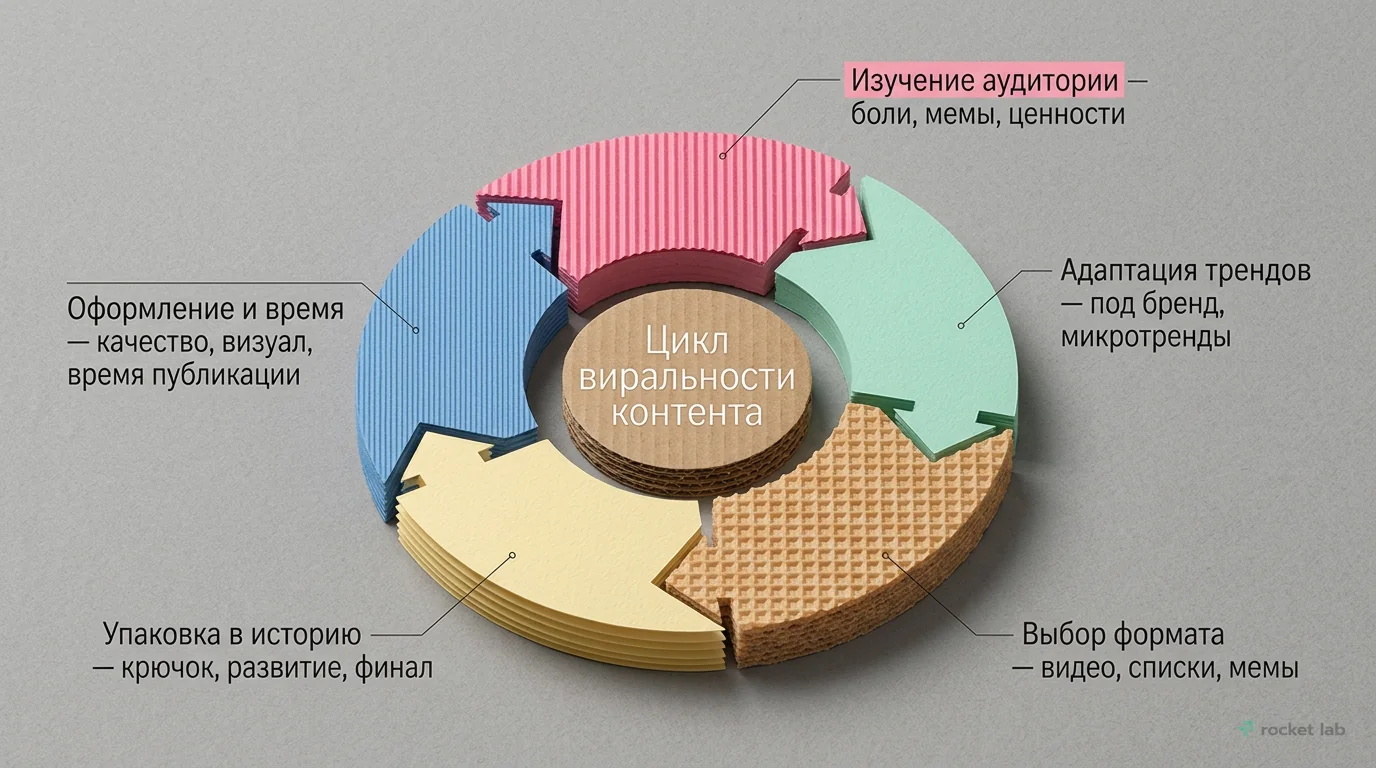 Пошаговый план создания вирусного поста