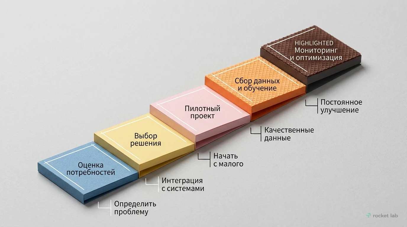 Пошаговый план внедрения ИИ в клиентский сервис