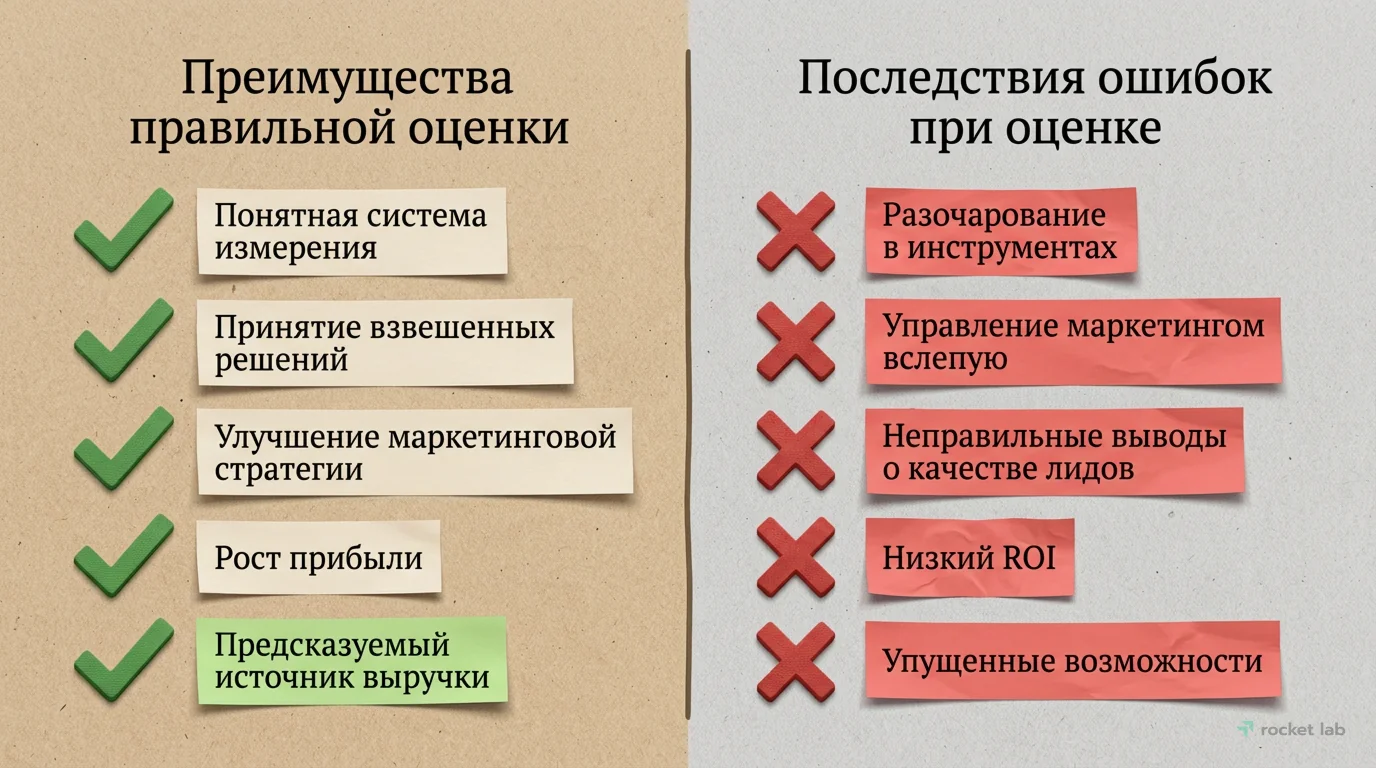 Преимущества правильной оценки и последствия ошибок