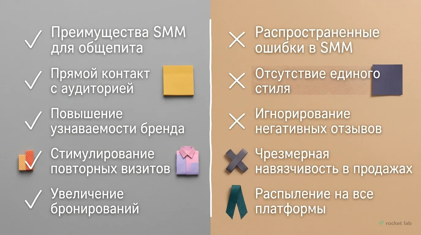 Преимущества SMM и типичные ошибки