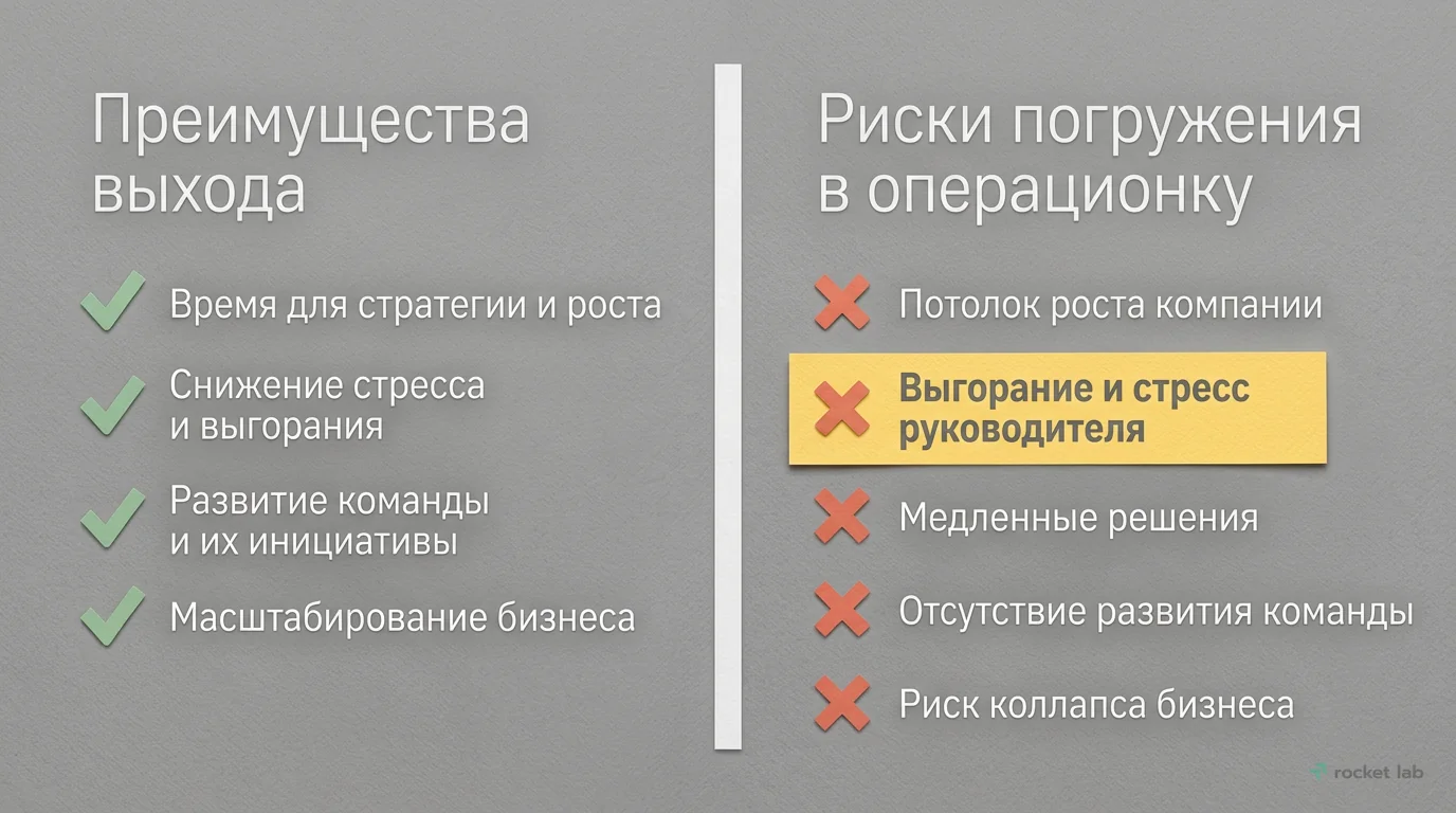 Преимущества выхода из операционки vs. Риски погружения