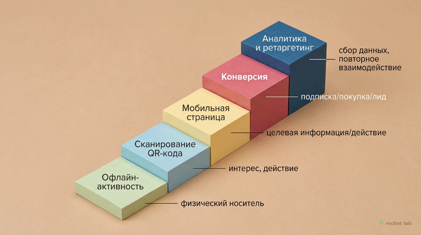 Путь клиента от офлайна к конверсии через QR-код