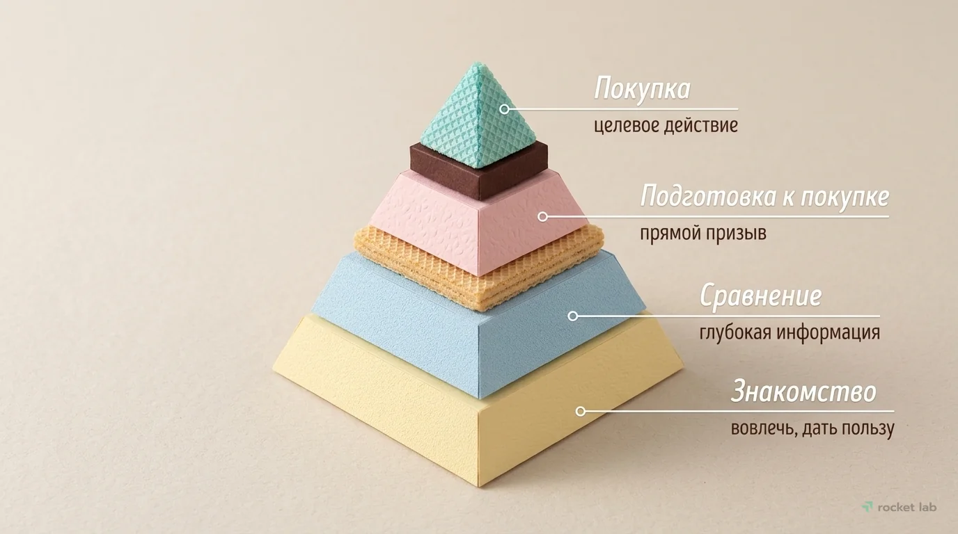 Роль CTA в воронке продаж