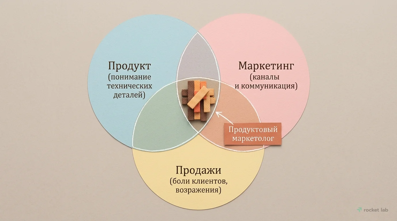 Роль продуктового маркетолога на пересечении функций