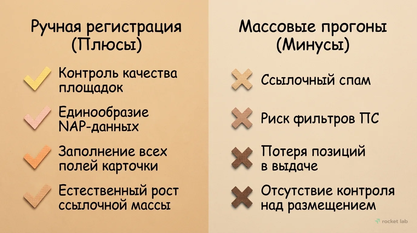 Ручная регистрация vs. Массовые прогоны: что выбрать?