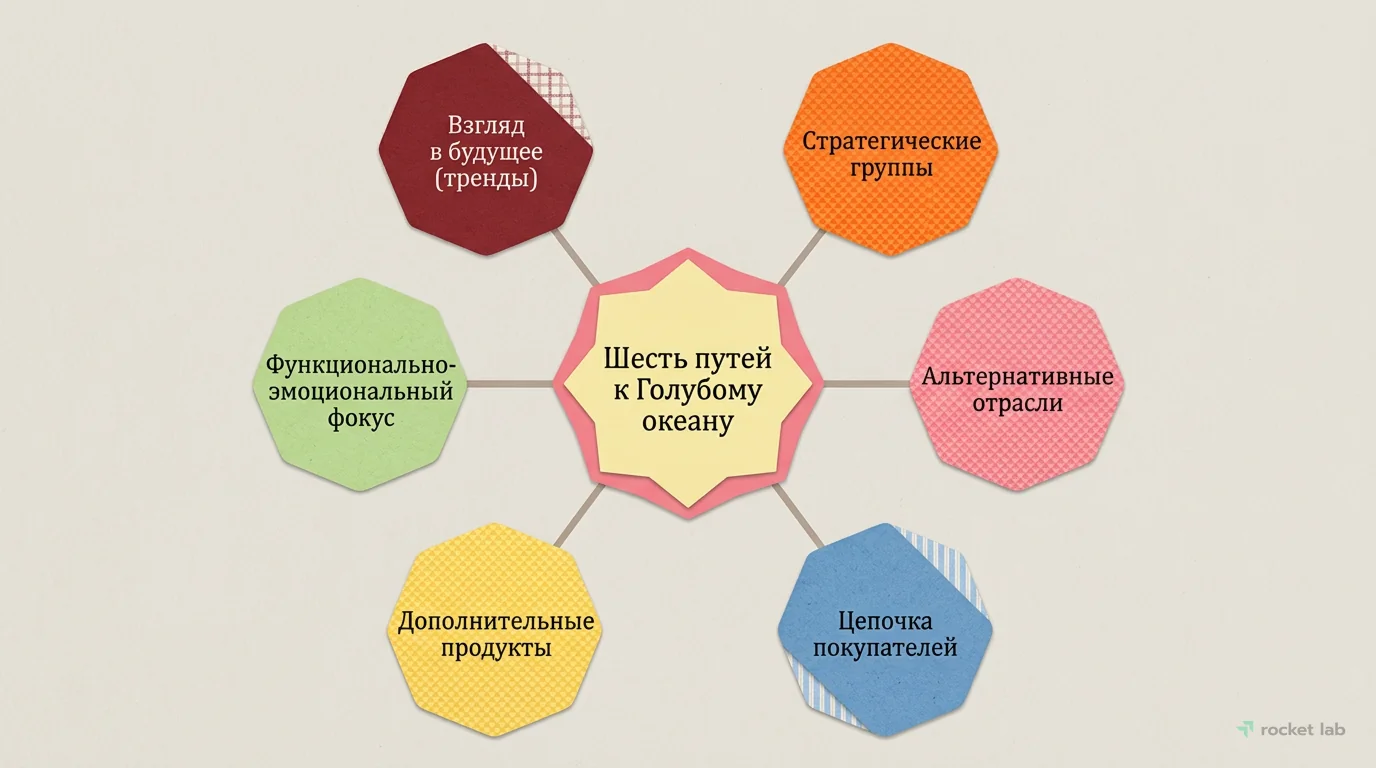 Шесть путей к Голубому океану