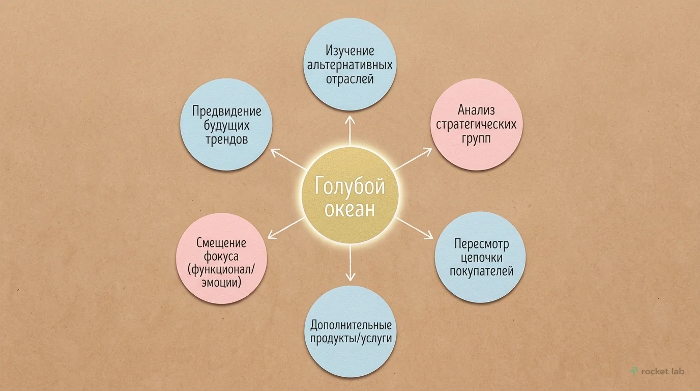 Шесть путей к Голубому океану