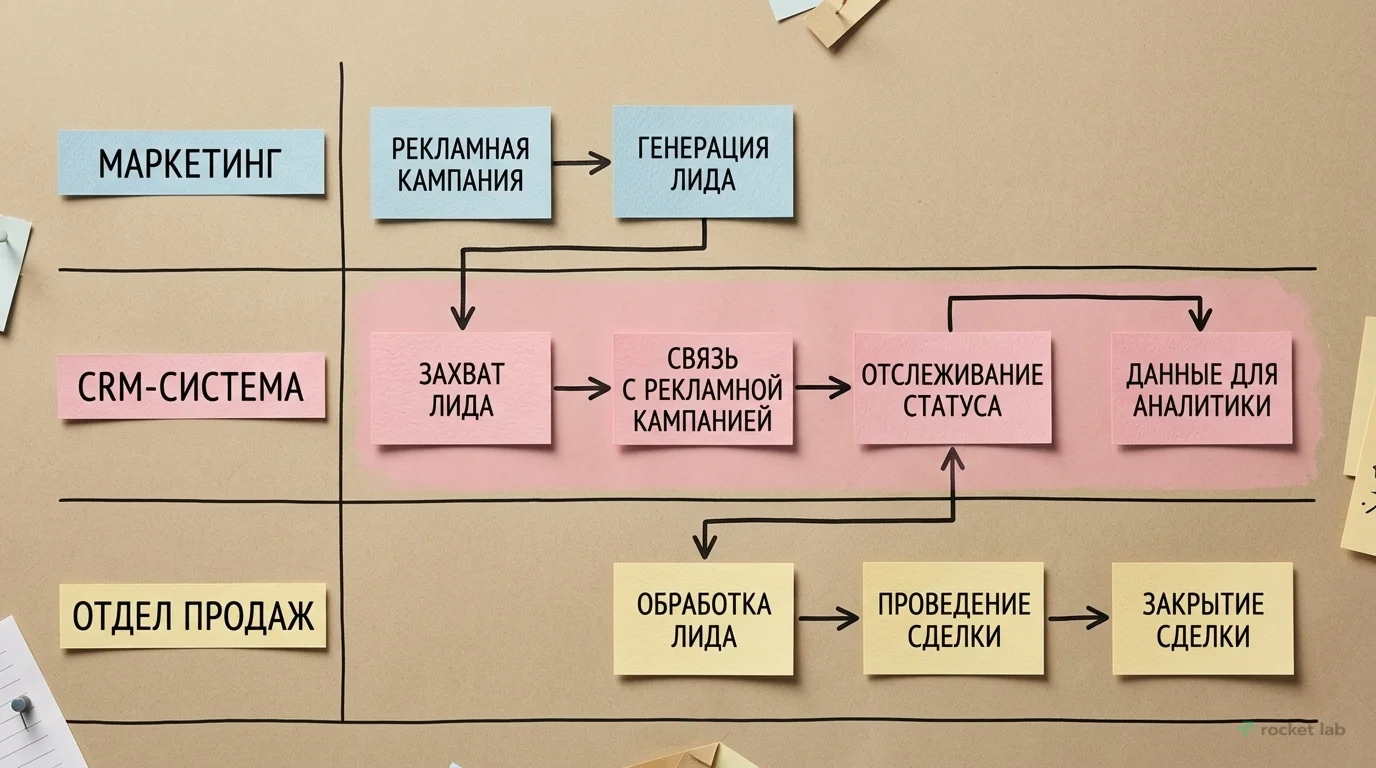 Сквозная аналитика: связь маркетинга и продаж