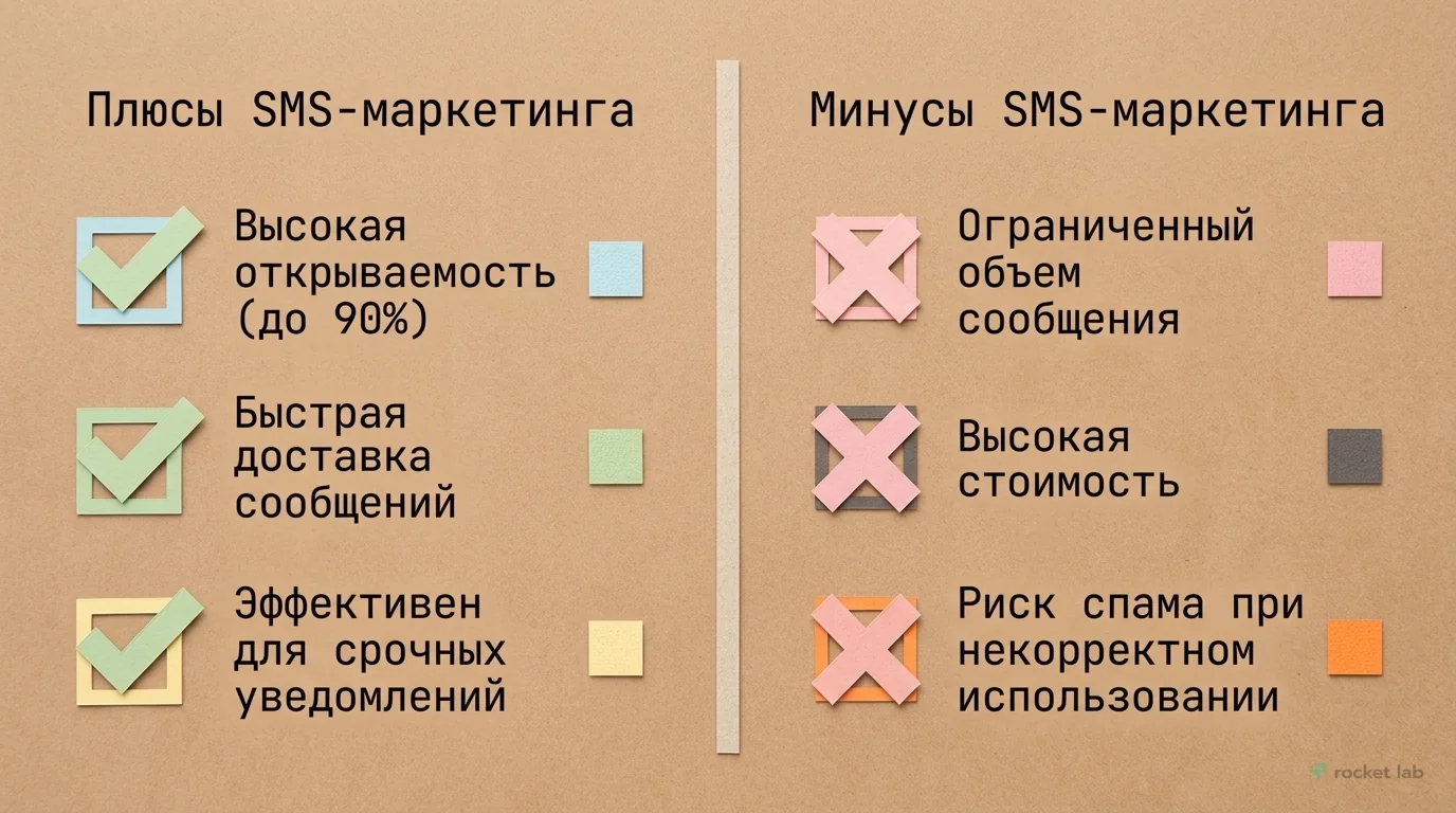 SMS-маркетинг: плюсы и минусы