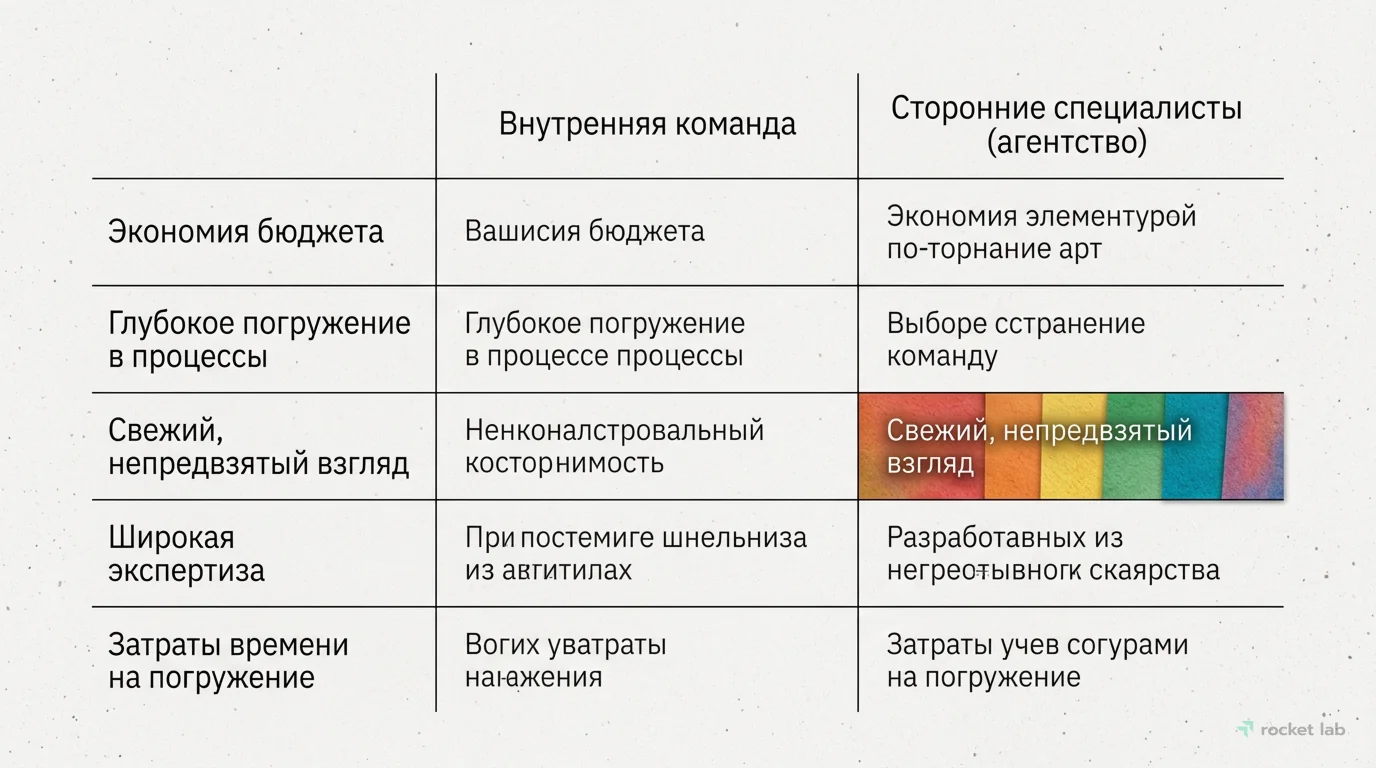 Сравнение вариантов команды для аудита