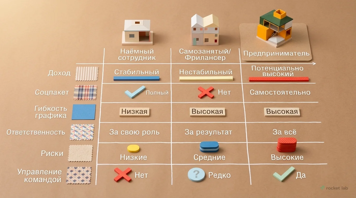 Типы карьерных стратегий: Сравнение
