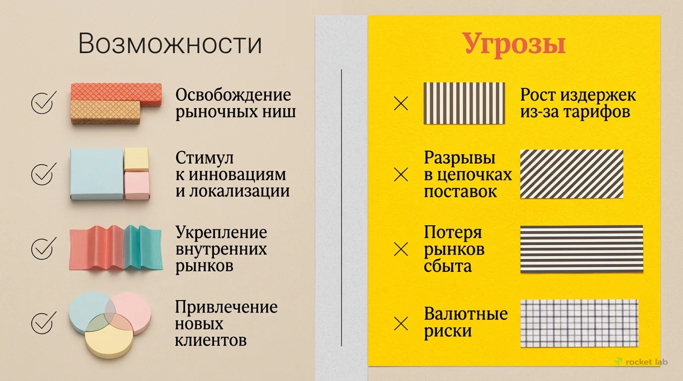 Торговые войны: Возможности и Угрозы для бизнеса
