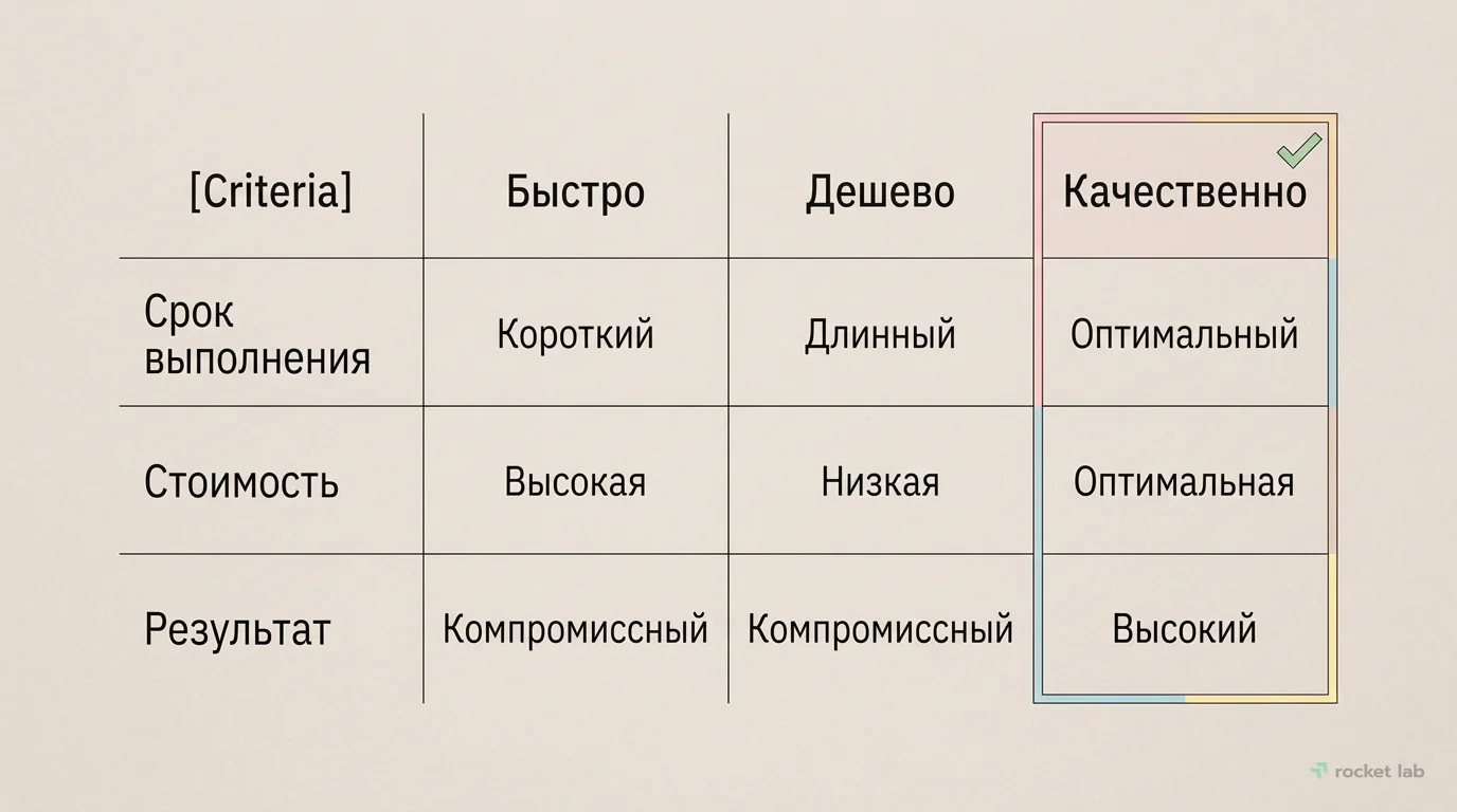 Треугольник управления проектами