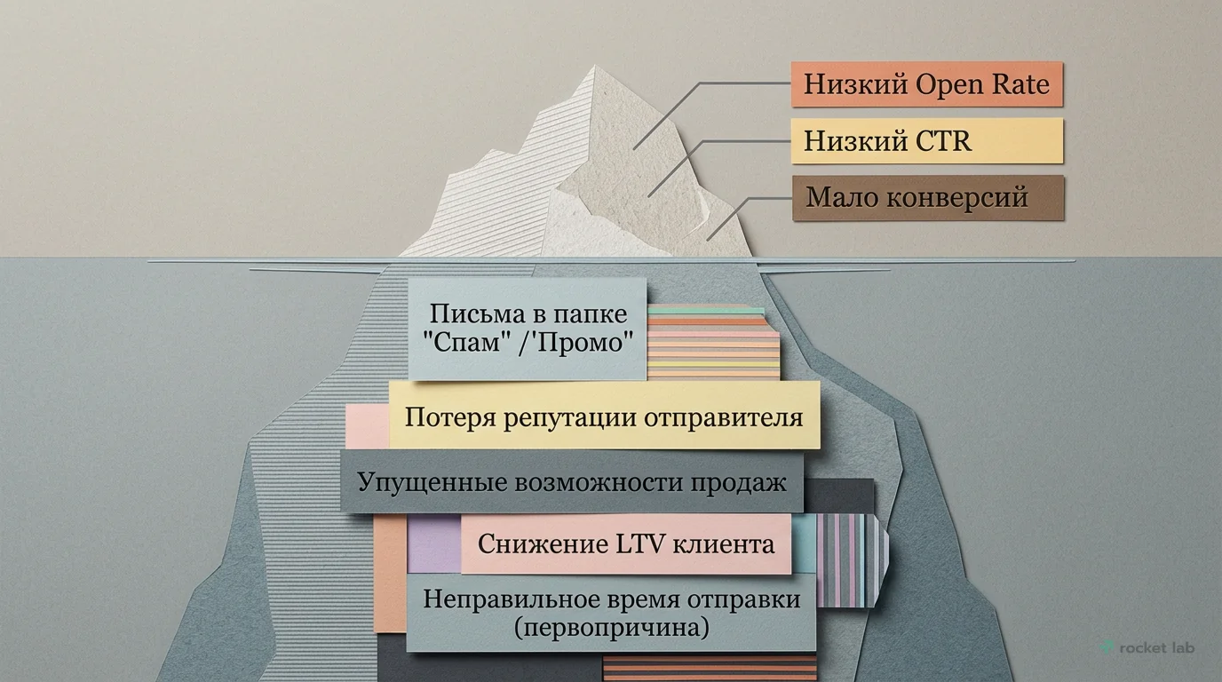 Цена игнорирования писем: видимые и скрытые проблемы