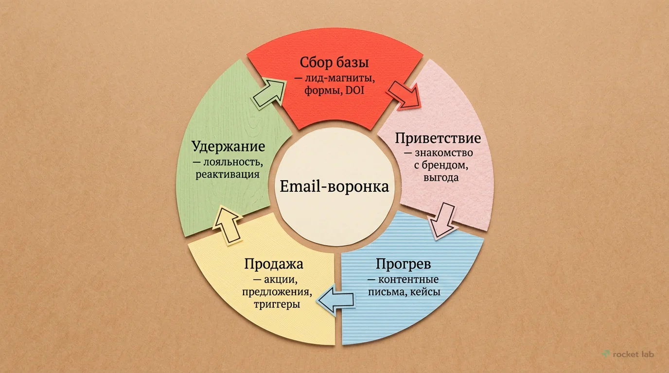 Цикл Email-маркетинга: от сбора базы до удержания
