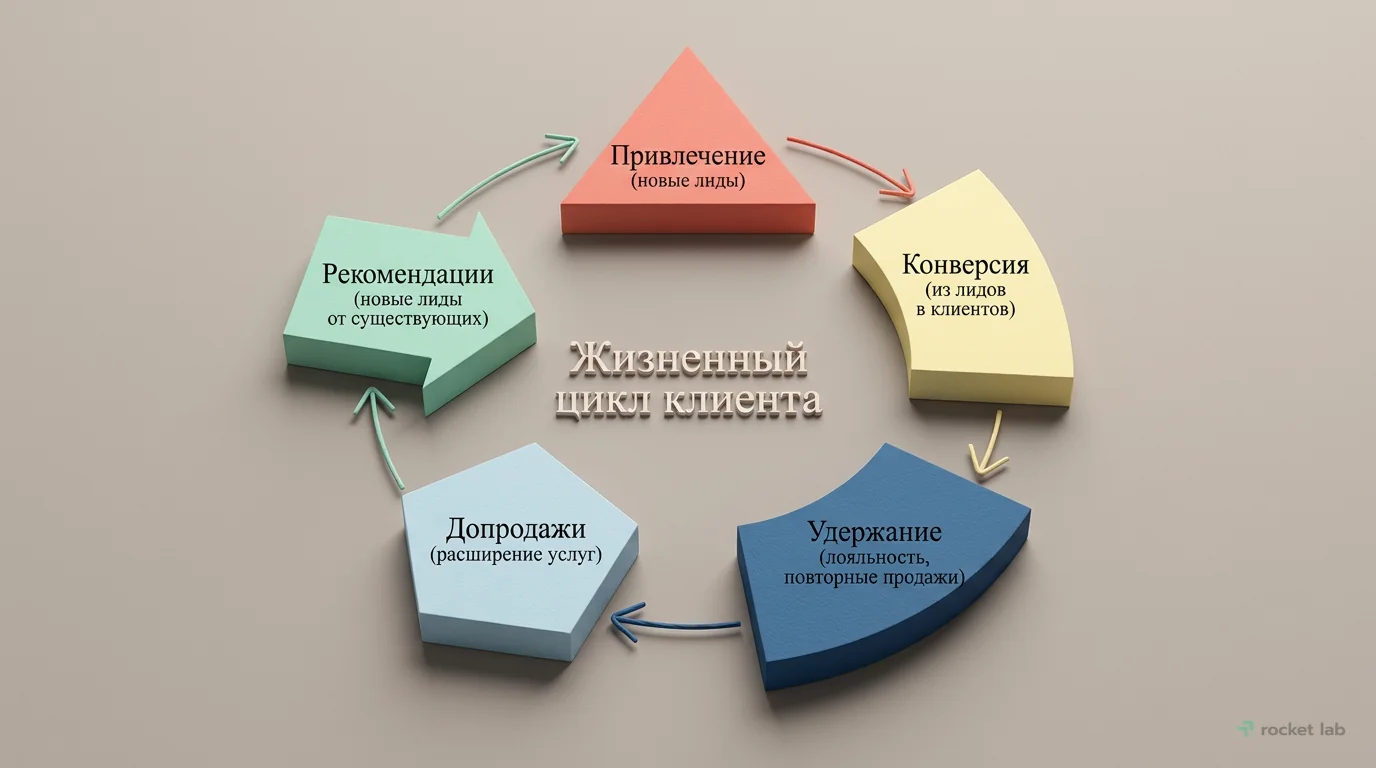 Цикл работы с клиентом в страховании