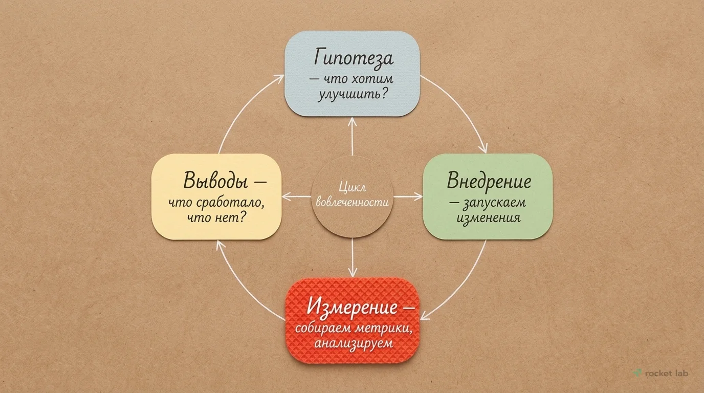 Цикл работы с вовлеченностью