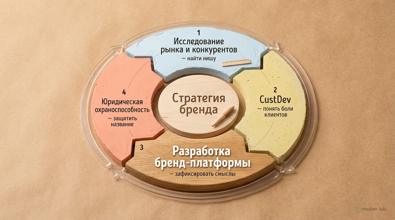 Цикл разработки стратегии бренда