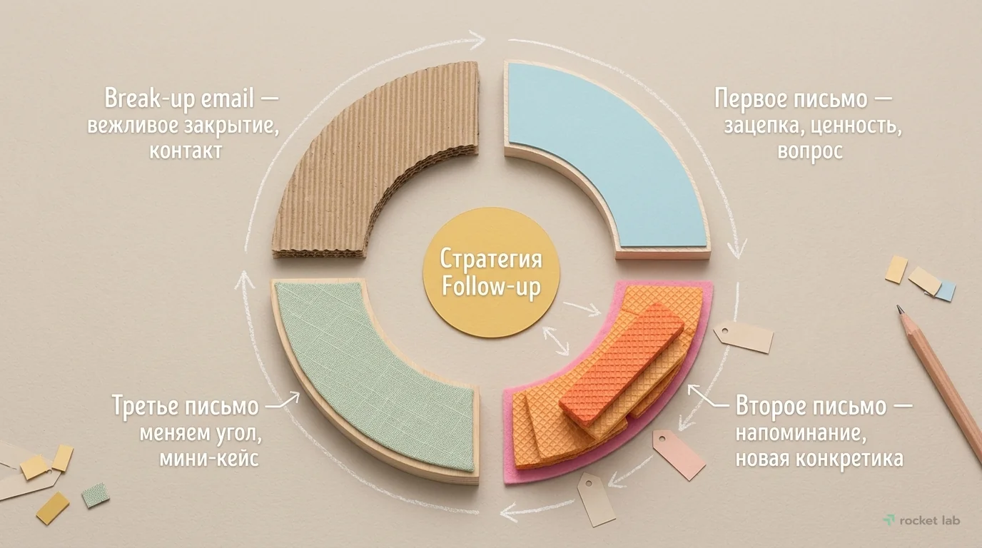 Цикл цепочки холодных писем
