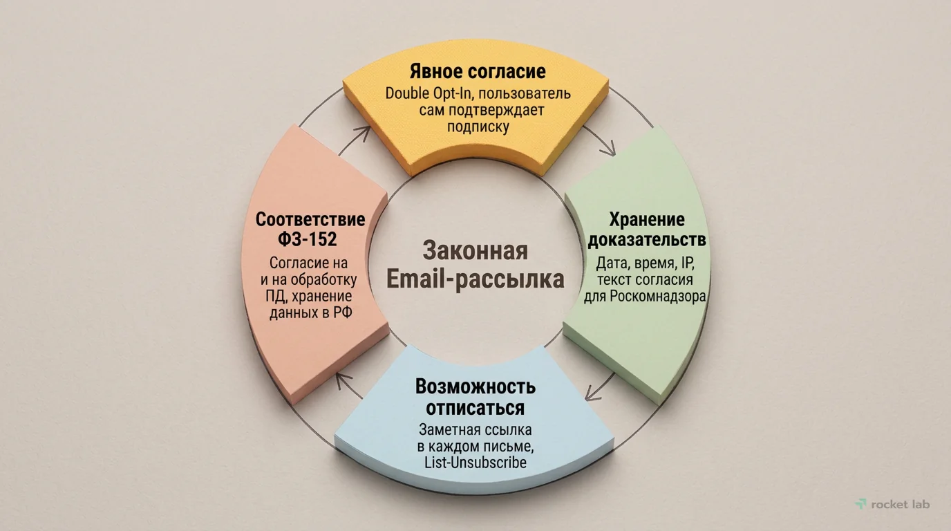 Цикл законной email-рассылки