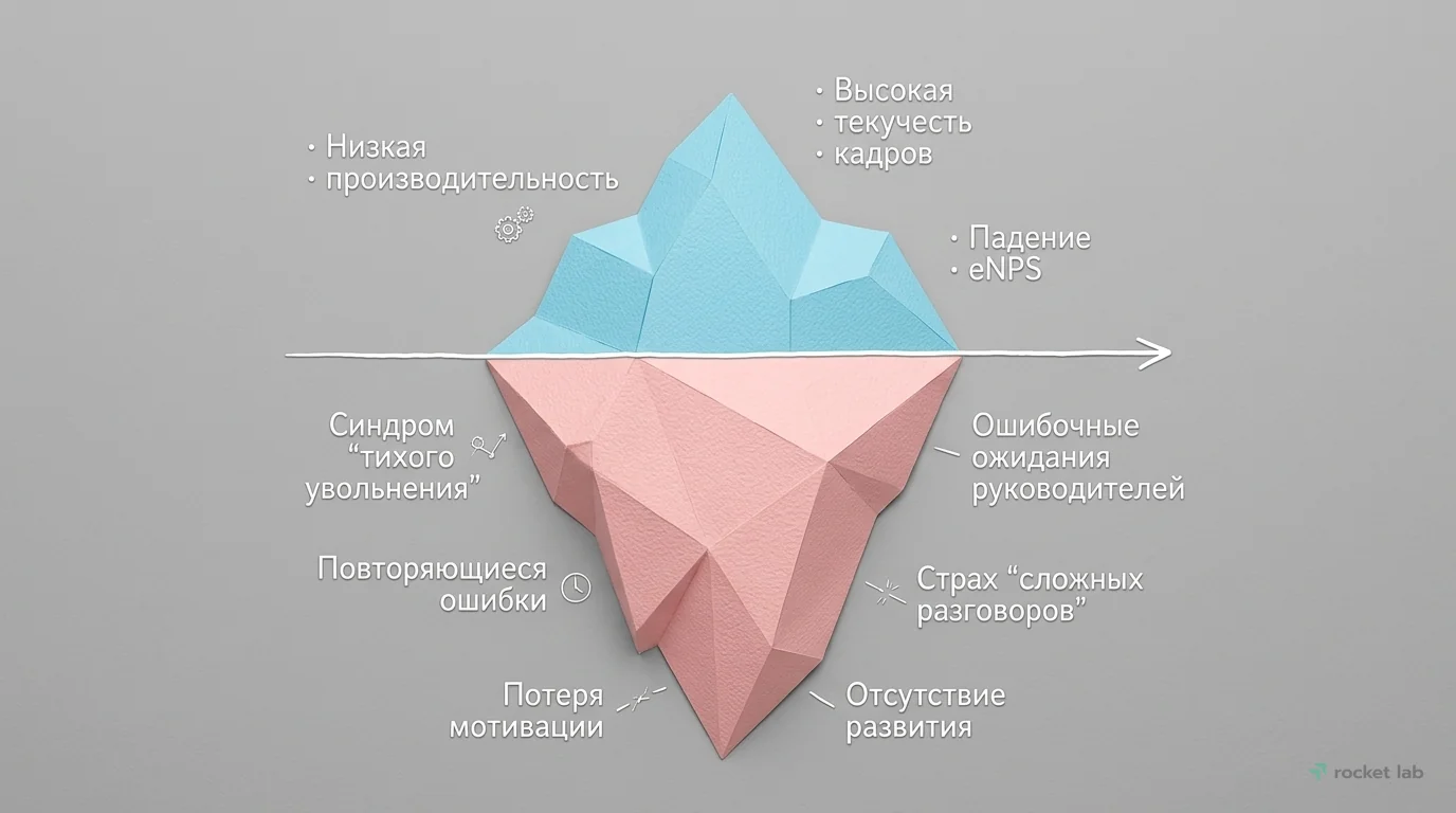 Управленческие риски из-за отсутствия обратной связи