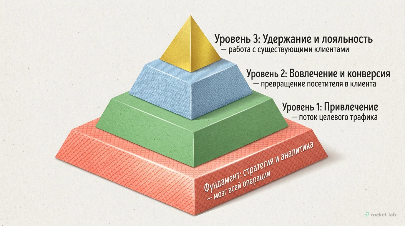 Уровни интегрированной маркетинговой стратегии