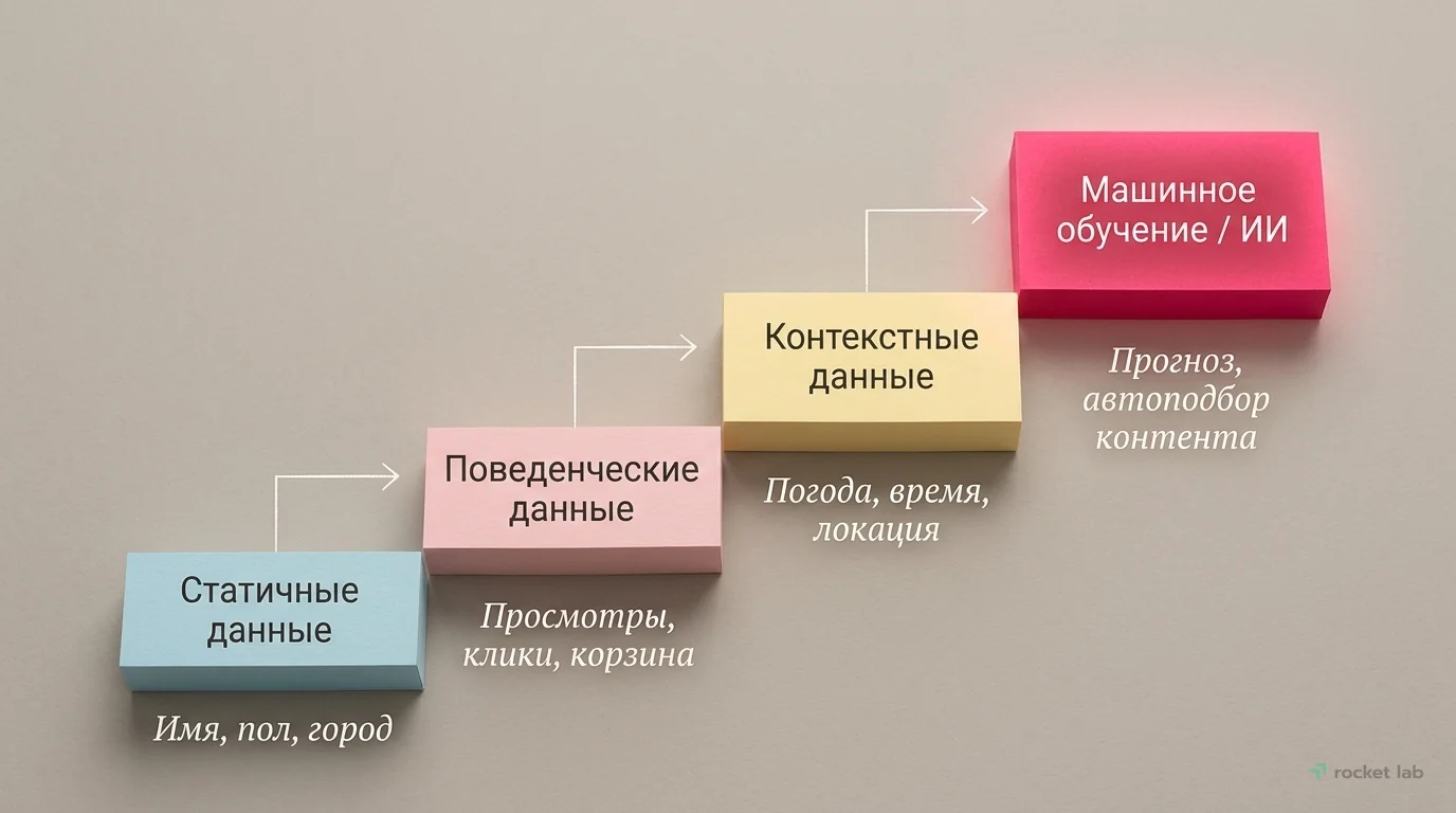 Уровни персонализации email-рассылок