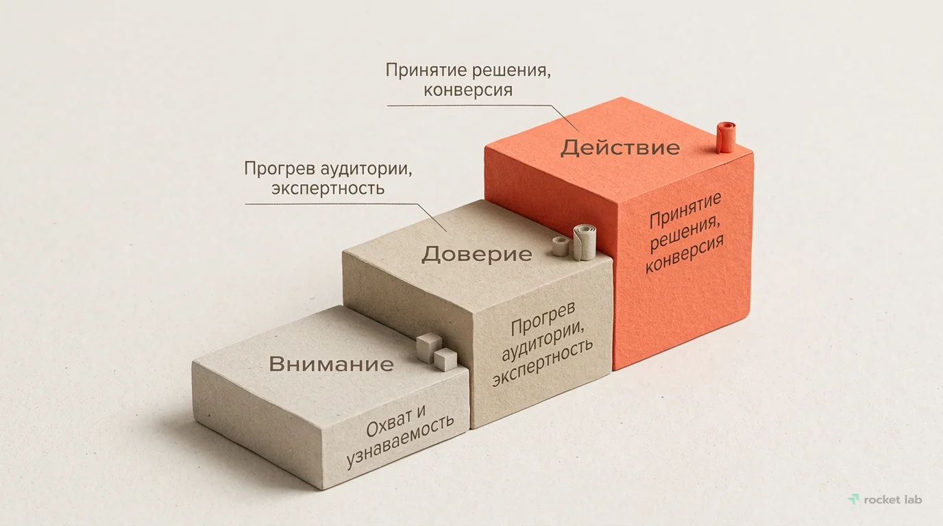 Воронка продаж: роль видео на каждом этапе